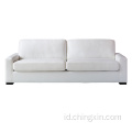 Sofa Kain Putih Set Ruang Tamu Furniture Sofa